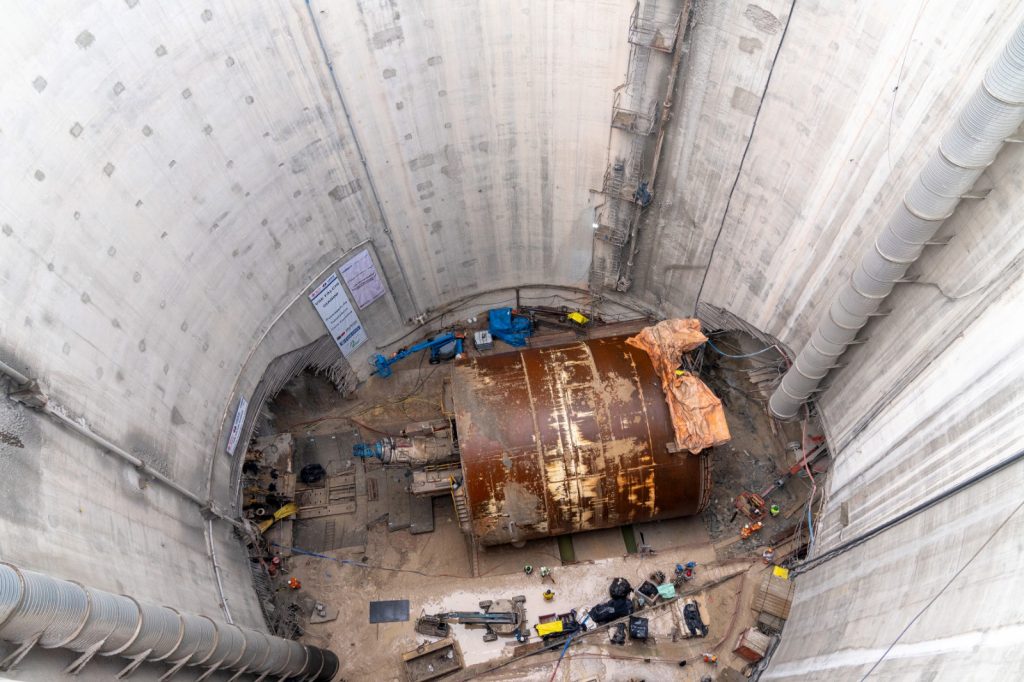 Metrô inicia desmontagem de tuneladora para reutilização entre Penha e Complexo Rapadura